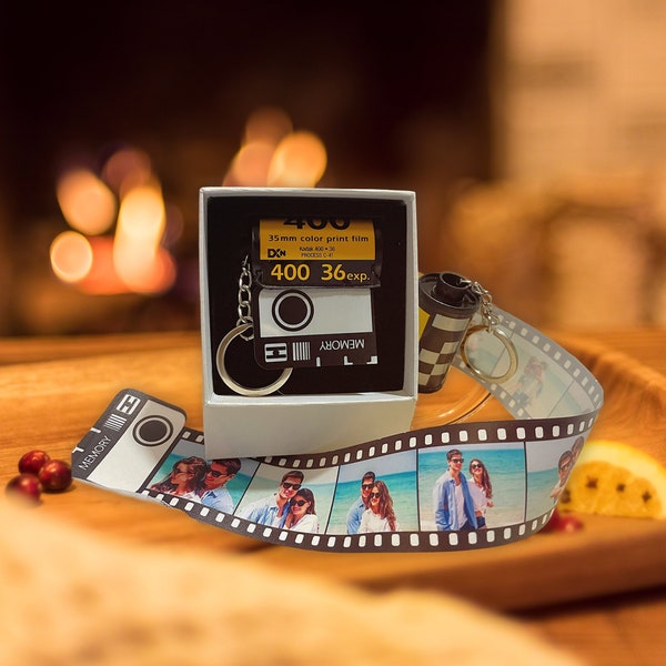 Camera Roll Keychain Etsy