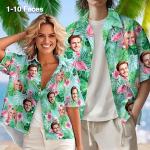 Custom Face Hawaiian Shirt: Personalized Tropical Party Shirt