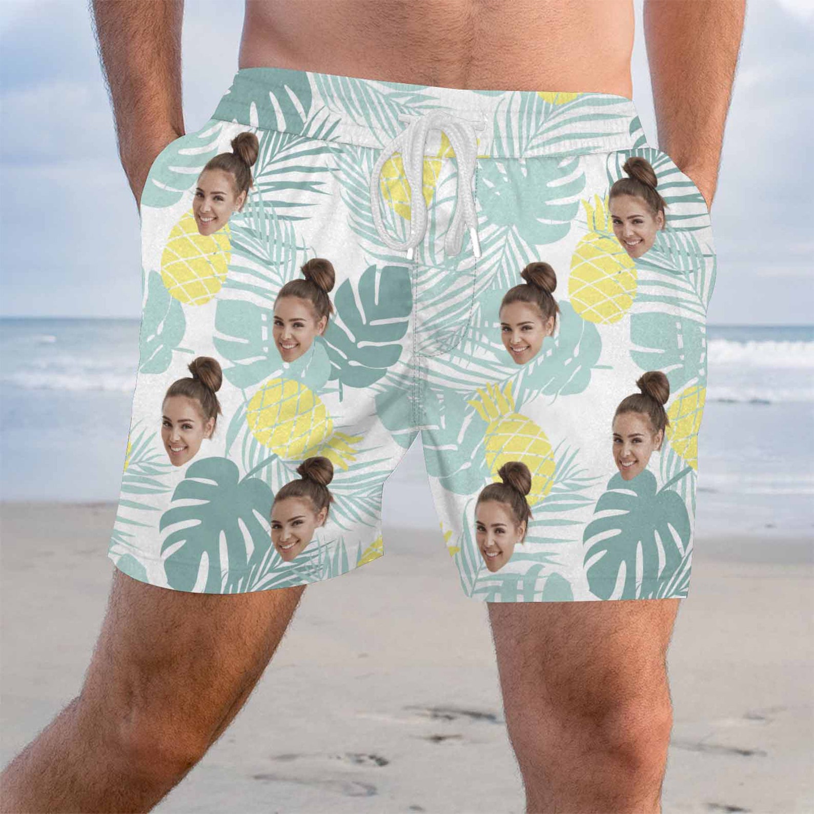 Custom Face Swimwear Personalized Men Bathing Suit Face on Etsy