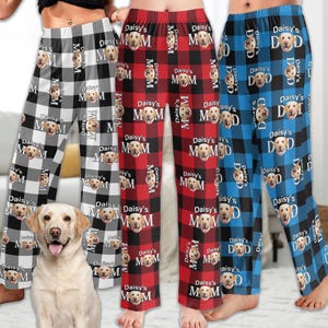 Personalized Photo Pajama Pants: Custom Family Christmas Pajamas