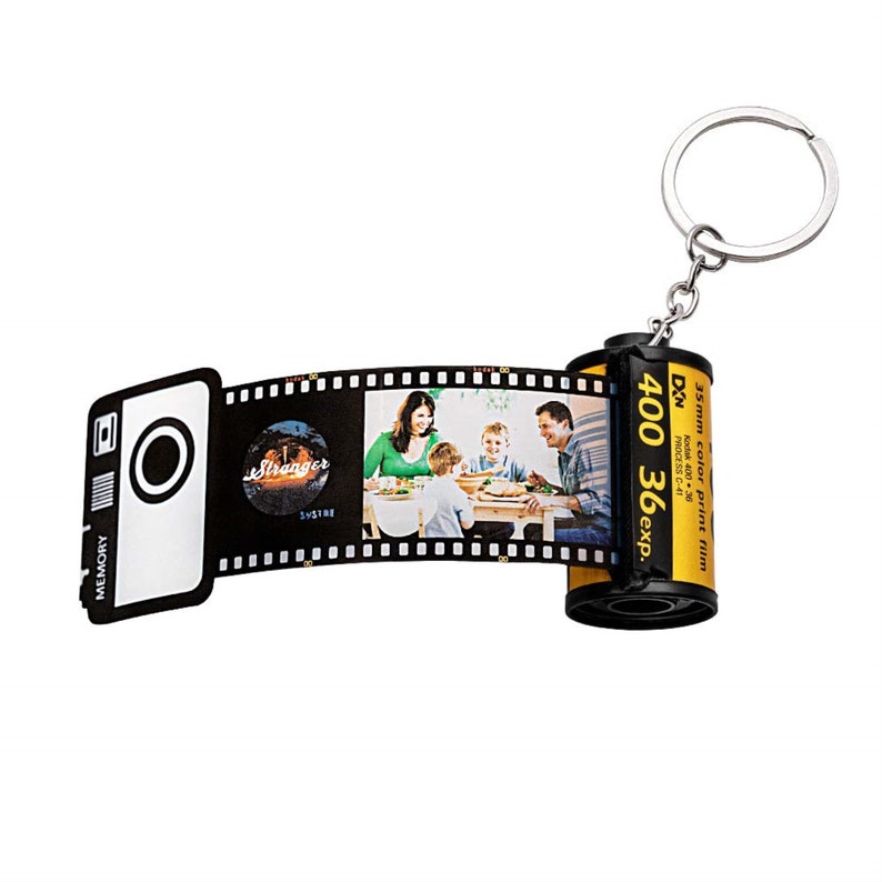 Personalized Film Roll Keychain Photo Film Camera Roll Etsy