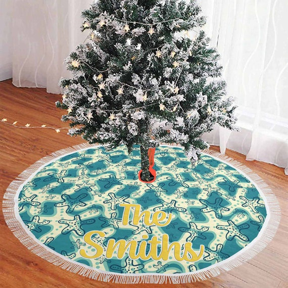 beach tree skirt