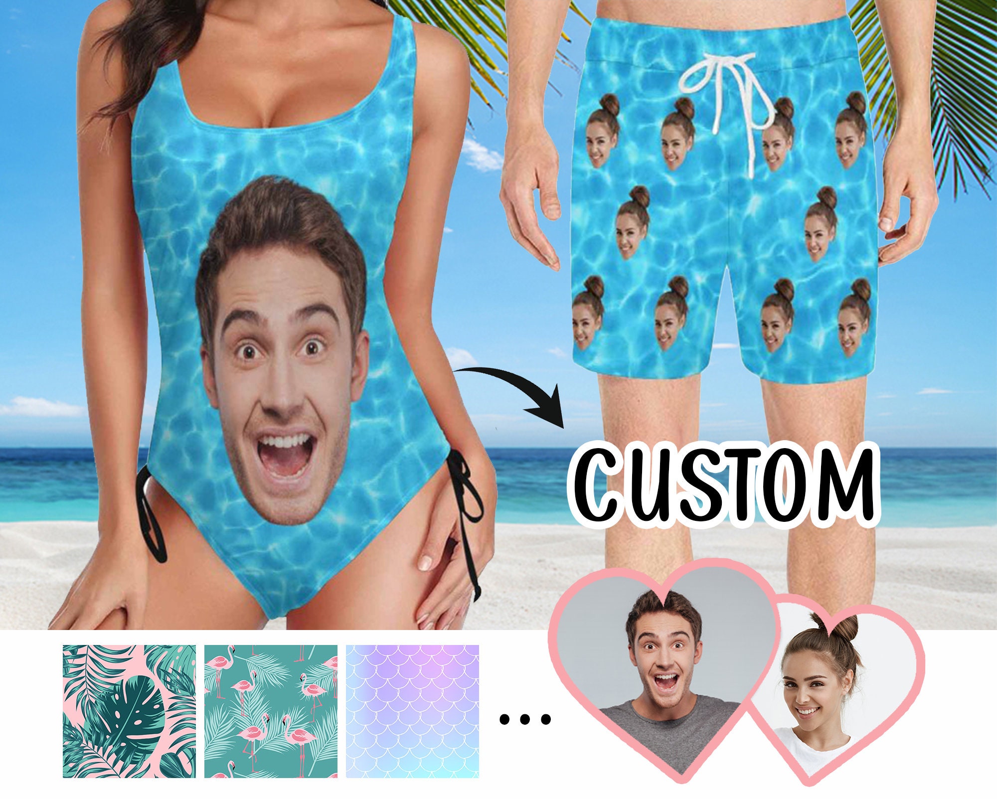 20+ Swimsuit With Face Printed