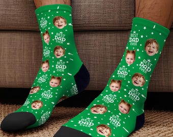 Custom Face Socks: Personalized Photo Socks for Dad