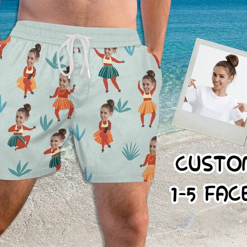funny mens swim trunks