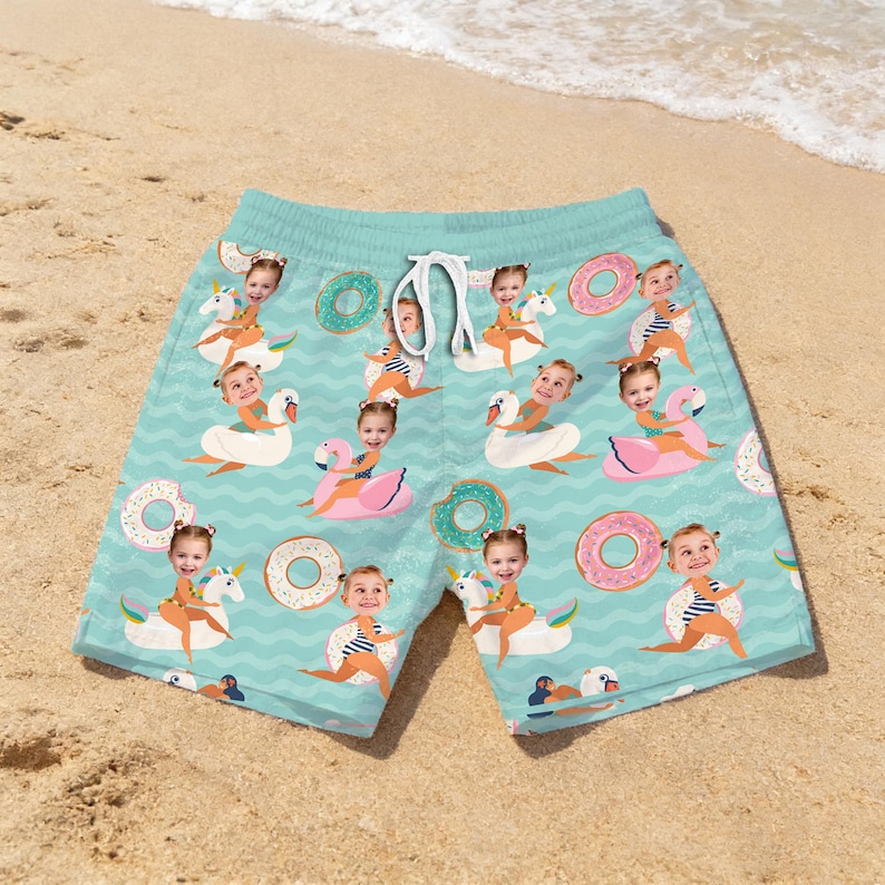 Bañador personalizado con rostro: Traje de baño para hombre personalizado, regalo para despedida de soltero imagen 15