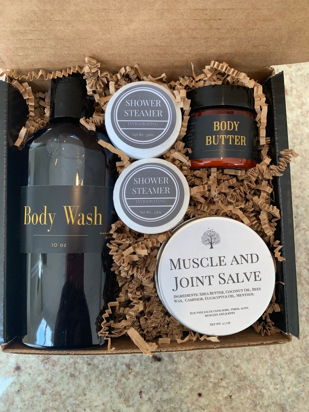 Gift for Men, Gift Box for Men, Self Care Box for Him, Birthday Gift