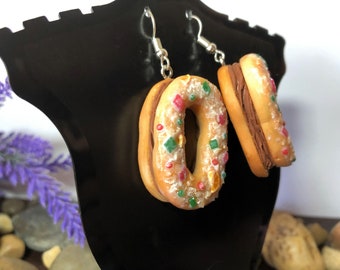 Roscón de Reyes earrings