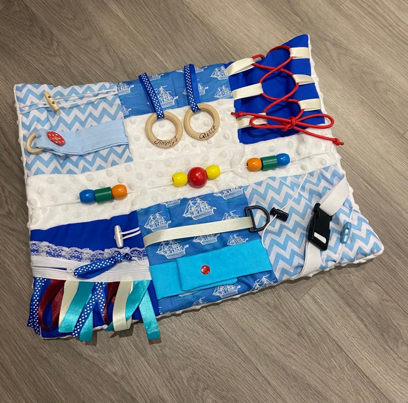 Lap Blanket Fidget /sensory Blanket dementia Autism Etsy UK