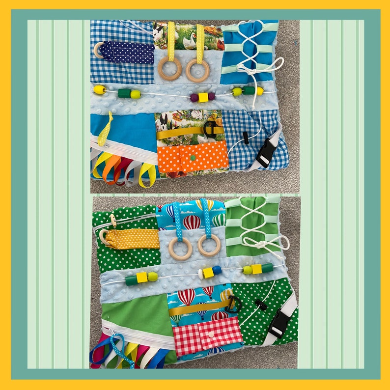 Lap Blanket Fidget /sensory Blanket dementia Autism Etsy UK