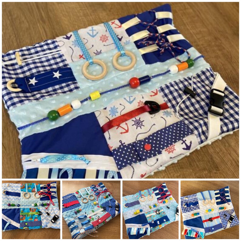 Lap Blanket Fidget /sensory Blanket dementia Autism Etsy UK