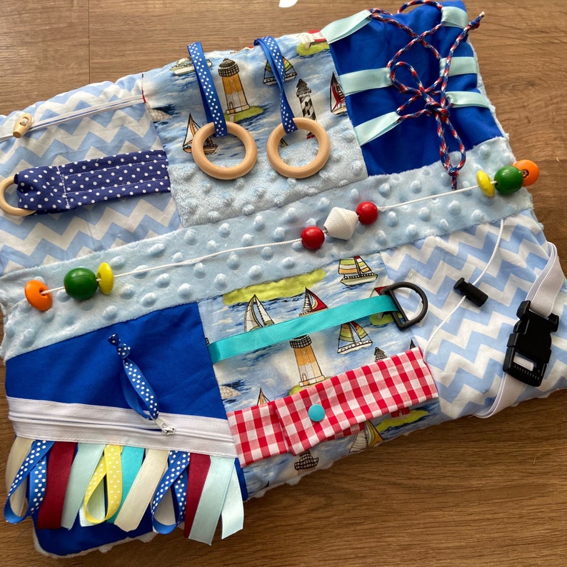 Lap Blanket Fidget /sensory Blanket dementia Autism Etsy UK