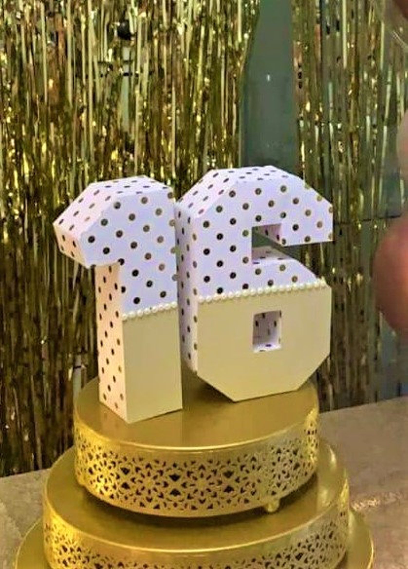 Centerpiece 3D Numbers Birthday Custom Numbers Custom Etsy