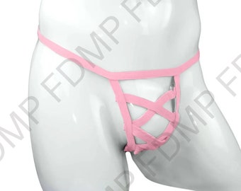 String thong - Ultra Sexy - Straight/Gay/Bi/Solo - Barbie Pink - Mature