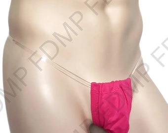 String Thong - Fuchsia Pink - Sexy - Straight/Gay/Bi/Solo - Mature