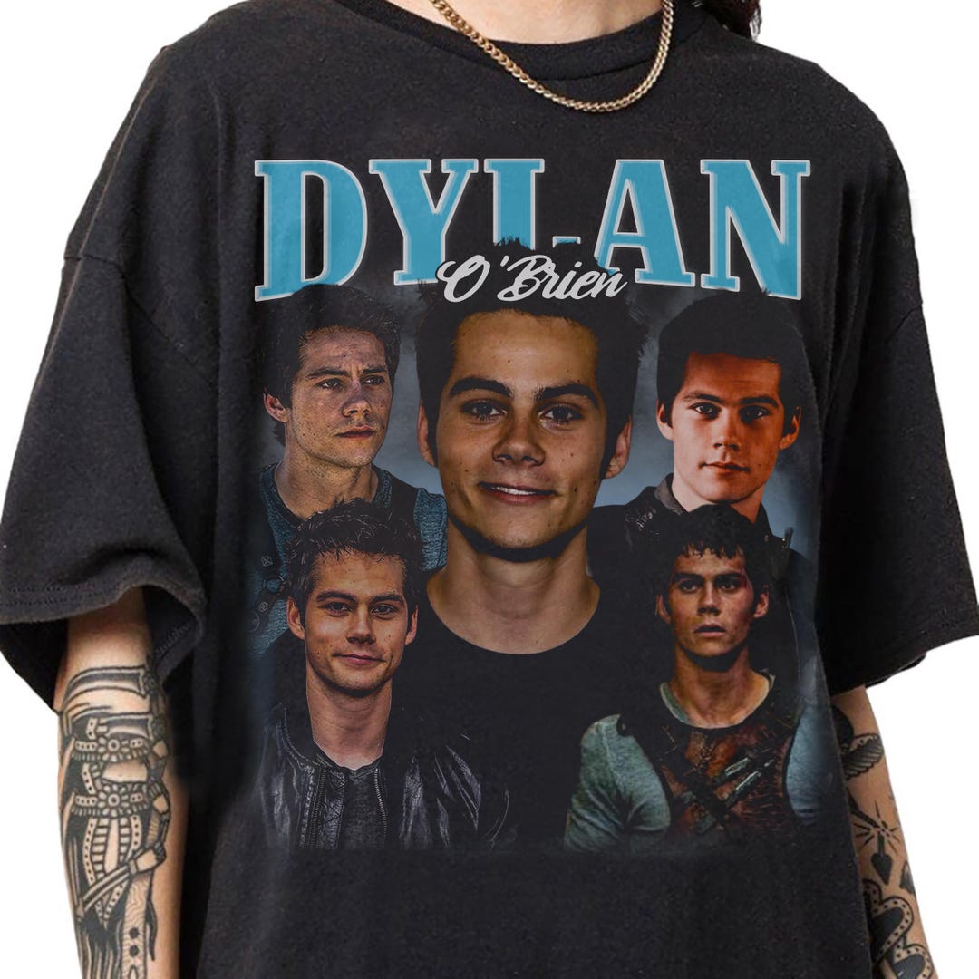Retro 90s Vintage Dylan O'brien Bootleg T-shirt, Dylan O'brien Graphic ...
