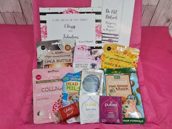 Spa Gift Box Friend Birthday Gift Pink Self Care Pamper -  Hong Kong