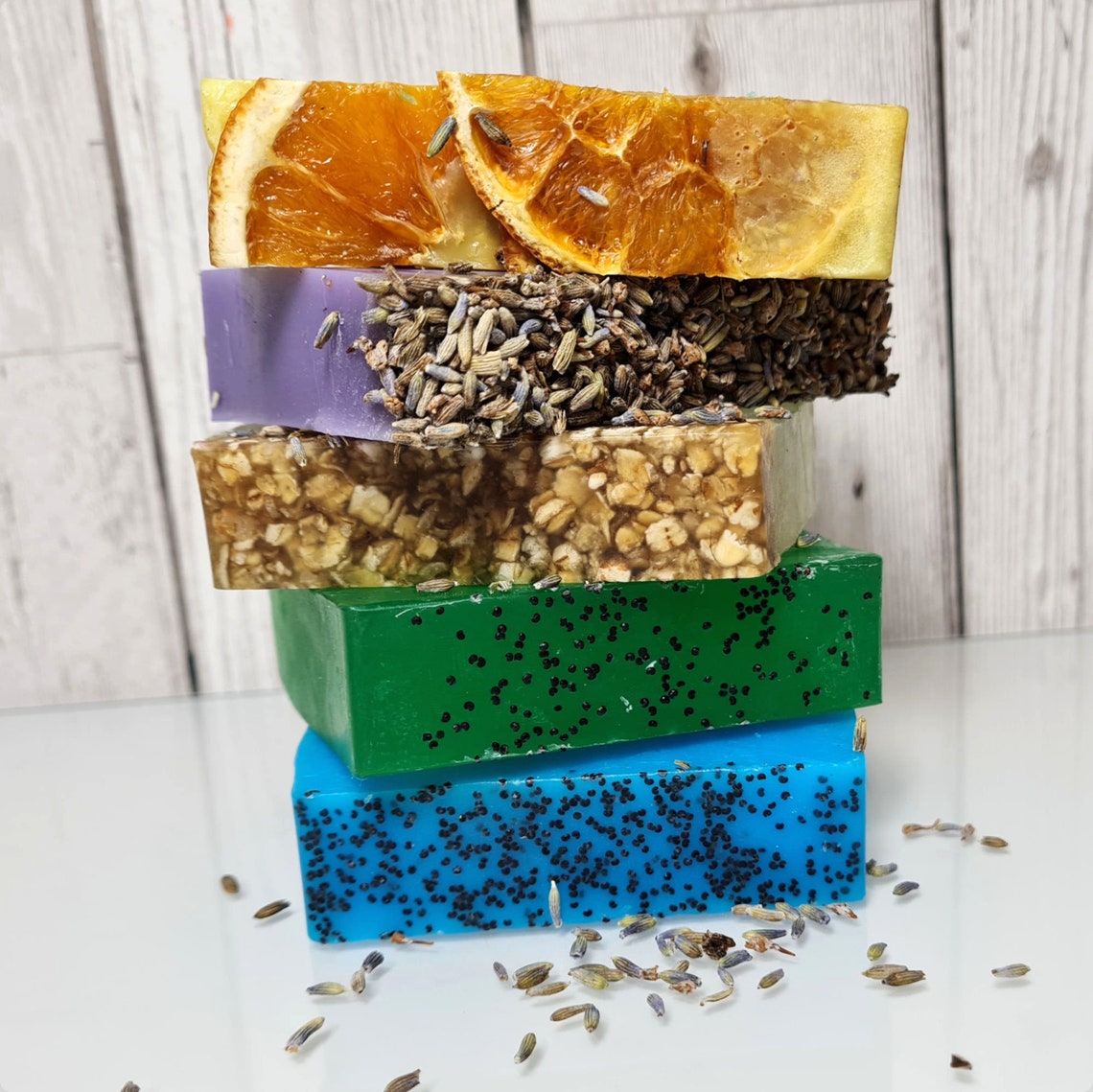 Handmade Soap Gift Set Box Eco Friendly Olive Oil Soap Etsy