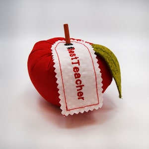 Handmade Apple Teacher Gift. Personalised. End of Year. Thank You Gift. #Best Teacher Gift. #Best Teaching Assistant. #Best Coach.