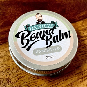 Beard Balm | Beard Grooming | Organic 30ml Unscented