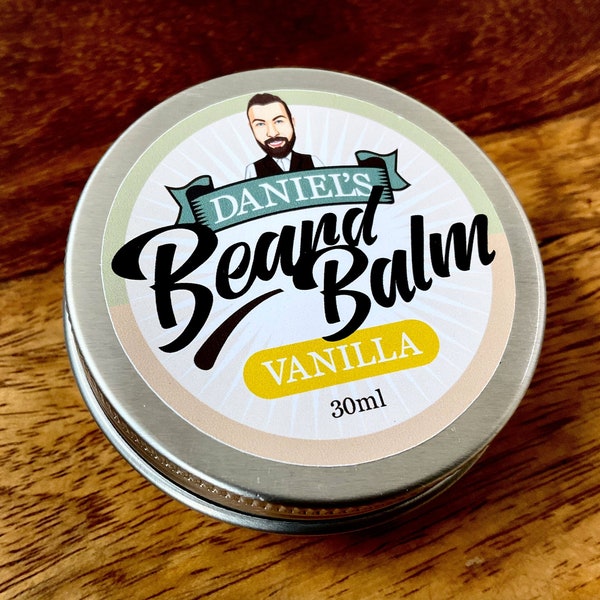 Vanilla Beard Balm 30ml | Natural Organic | Mens Grooming
