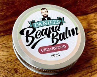 Beard Balm | Beard Grooming | Organic 30ml Cedarwood