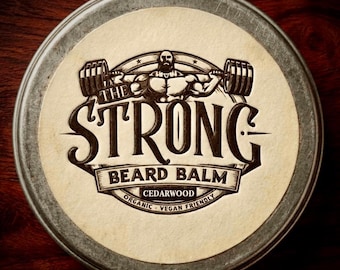 Cedarwood Beard Balm 30ml | Natural Organic | Mens Grooming