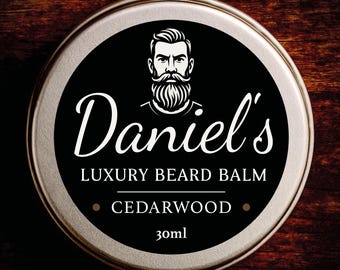 Beard Balm - Cedarwood - Beard Grooming -  Organic 30ml