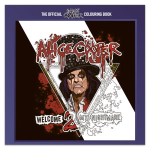 ALICE COOPER Officieel kleurboek: Alice Cooper / classic rock kleurboek / Alice Cooper cadeau / Alice Cooper fan / kleurboek voor volwassenen