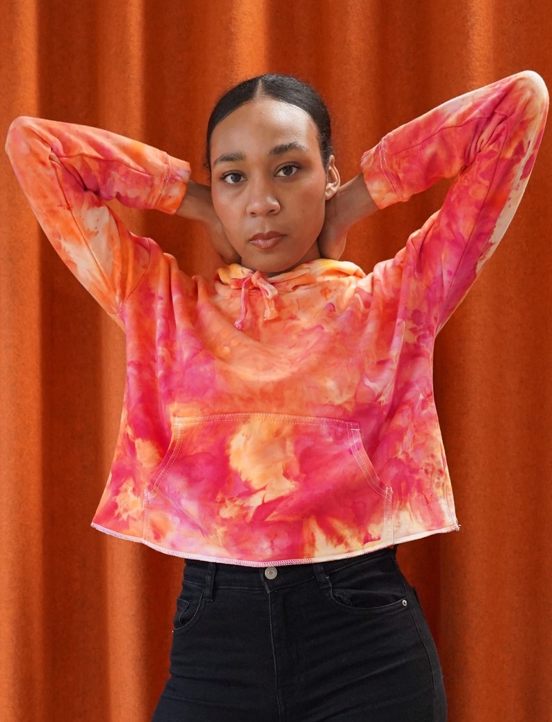 Ice Dye Hoodie FIRE