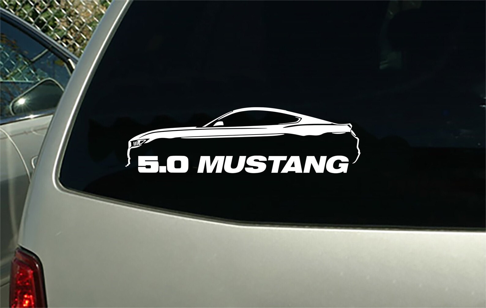 201519 Mustang 5.0 Coupe car sticker decal wall graphic mural Etsy