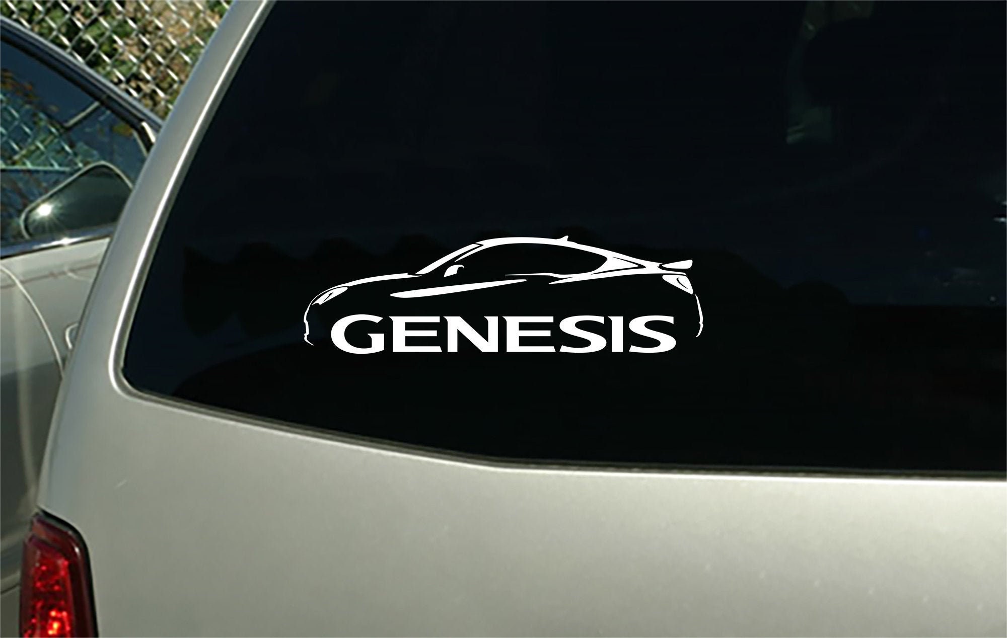 2012 Hyundai Genesis car sticker decal wall graphic  Etsy