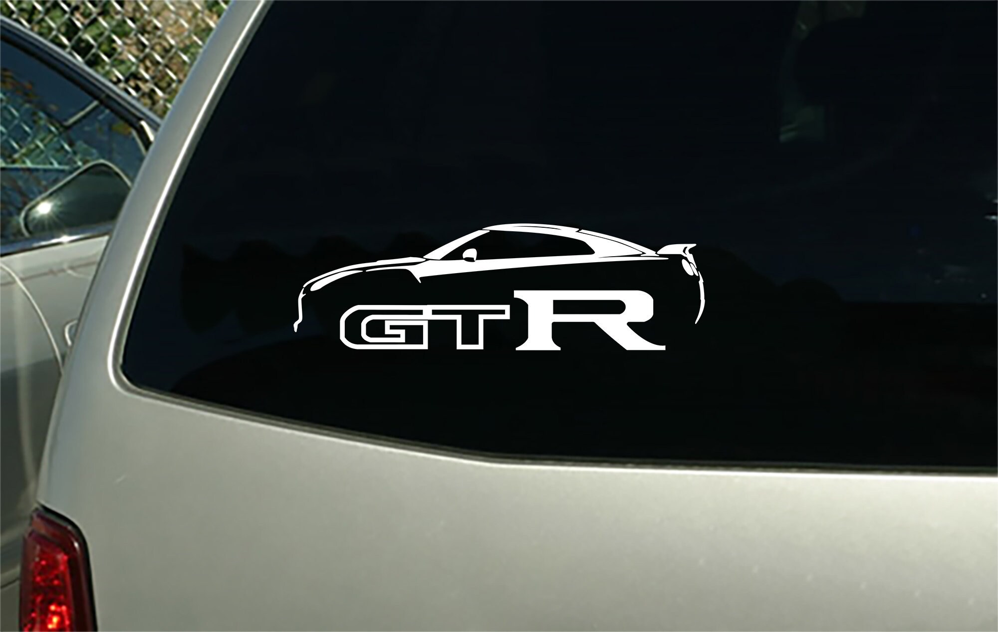 2012 Nissan GTR sports car sticker decal wall graphic Etsy