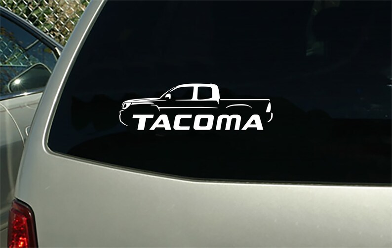 2012 Toyota truck sticker decal wall graphic Etsy