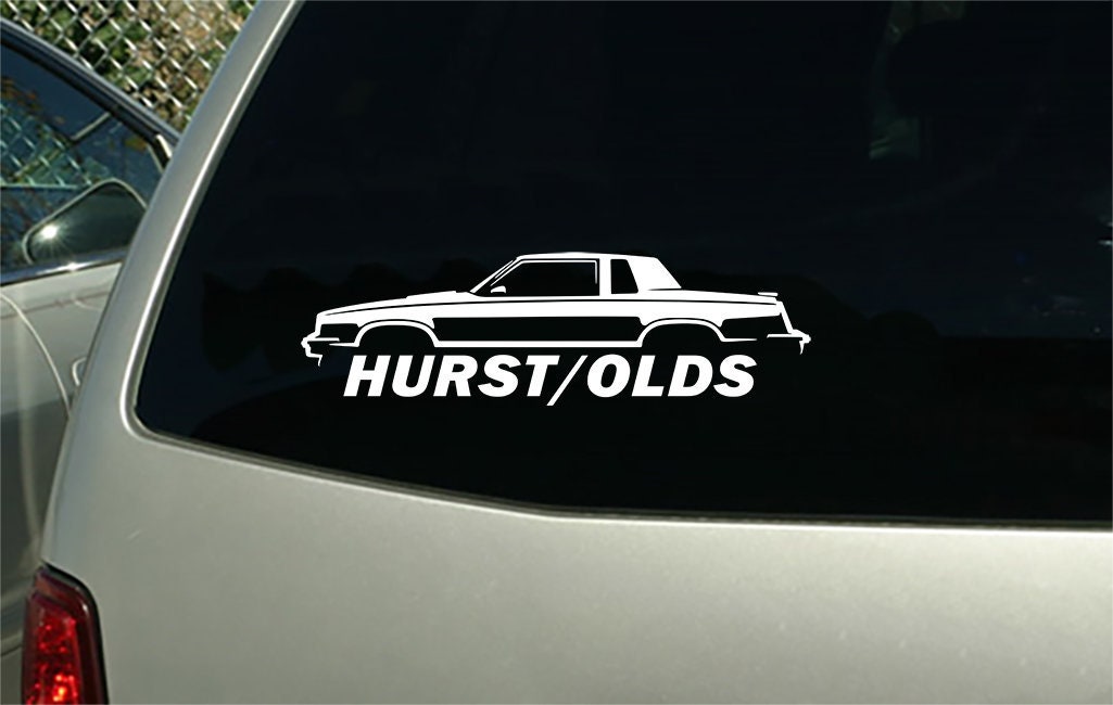 1984 Hurst Olds Oldsmobile Cutlass car sticker decal wall Etsy