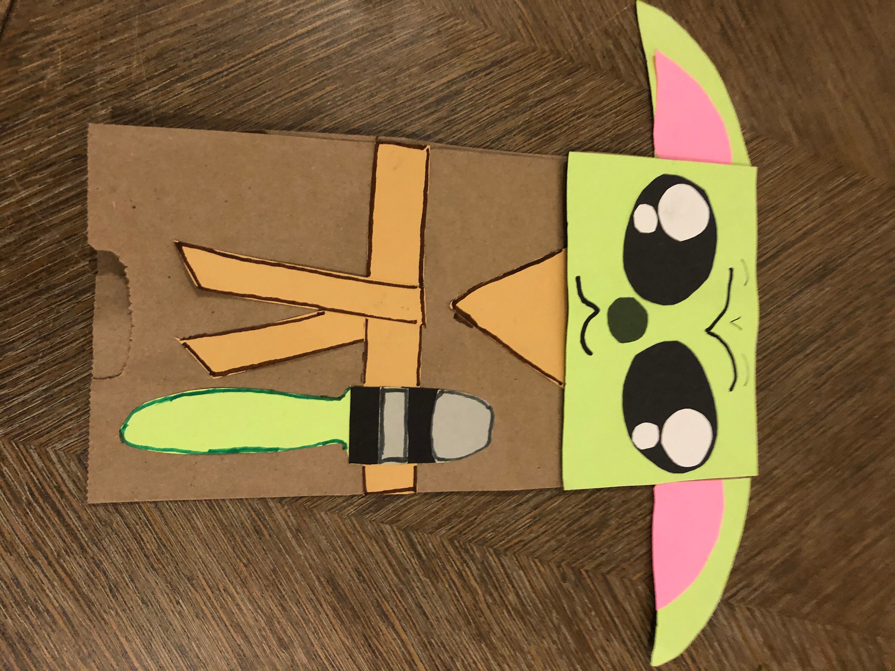 Baby Yoda Puppet Etsy