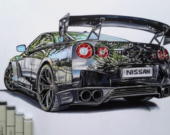 Gtr Style Rear Fenders 50mm For Nissan Skyline R34 Wide Body Etsy