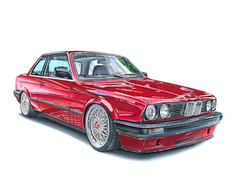 Bmw 0 Drawing Etsy Bmw 0 Drawing Etsy