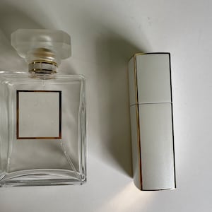 Vintage Coco Chanel Mademoiselle Paris Perfume Atomizer 2 set of Bottles Only