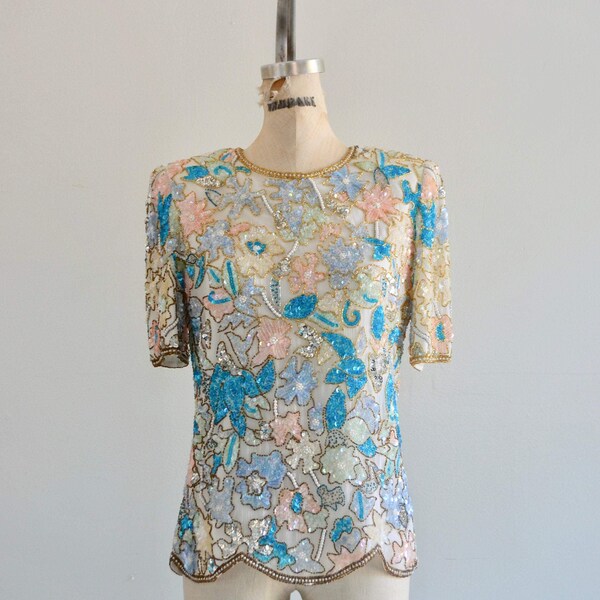 Roses Silk Top