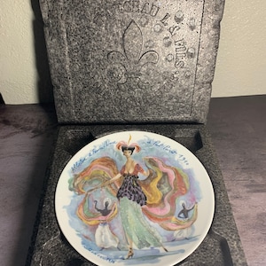 D’ Arceau-Limoges collectible plate. Made in France