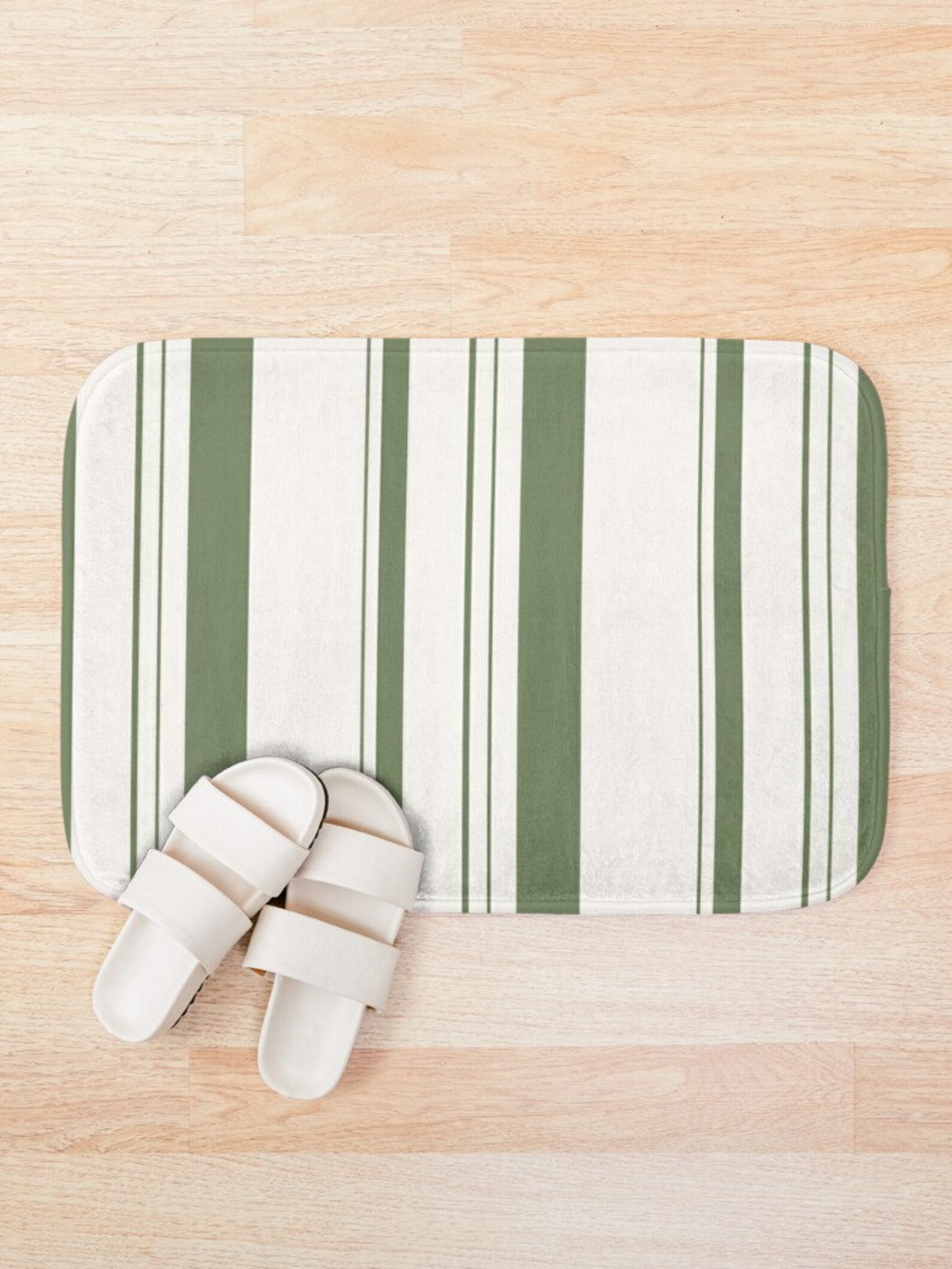 Bath mats Olive green bath mat Geometric bath mat Bathroom Etsy