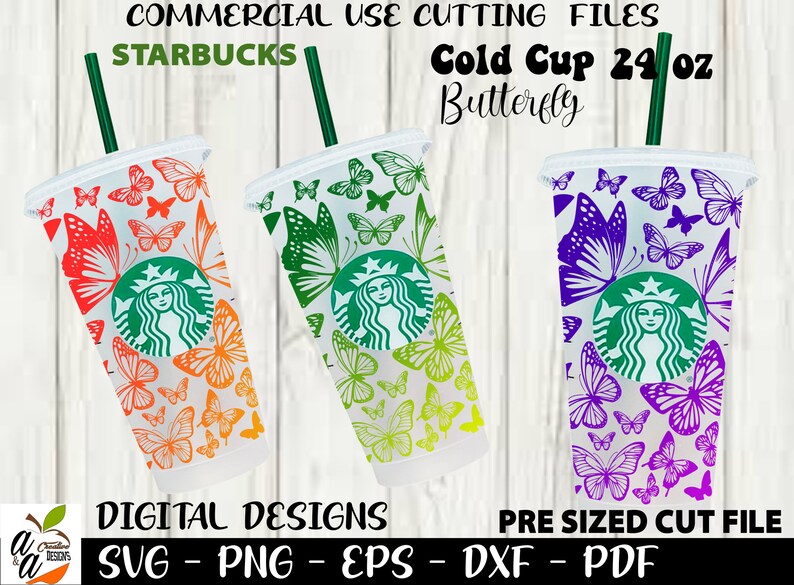 Free Free Butterfly Svg For Starbucks Cup 770 SVG PNG EPS DXF File