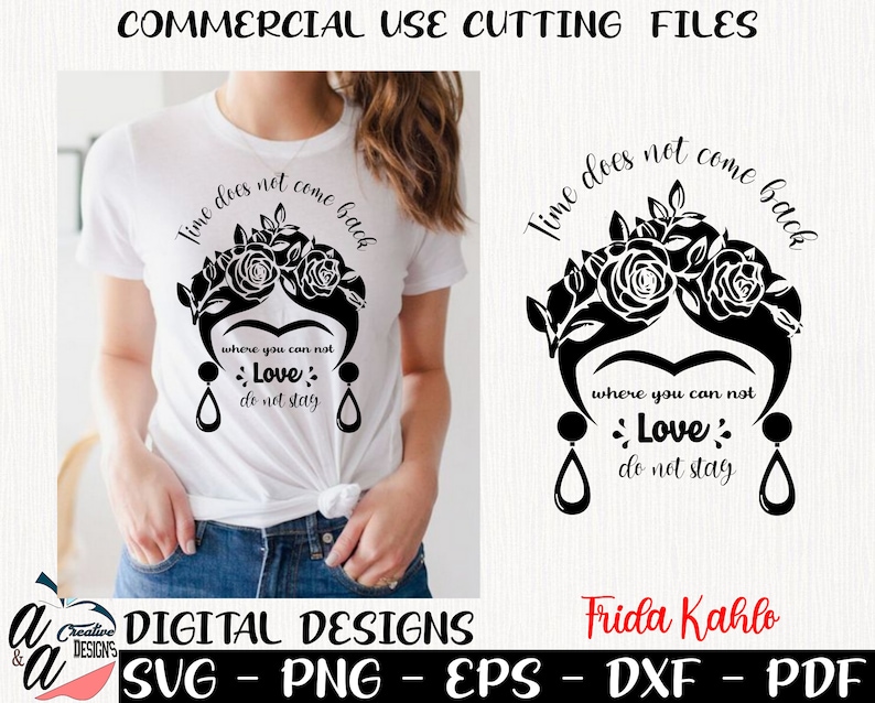 Download Clip Art Art Collectibles Frida Kahlo Png Frida Kahlo Svg Pdf Digital Download Frida K Svg Frida Dxf Frida Svg Frida Eps Cricut Cut File Mexico Svg