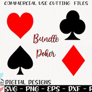 Conception de svg de poker, svg de figures de poker, png de cartes de poker, png de figures de poker, svg d'ami, fichier de coupe de cartes, conception de svg de poker, svg de cartes de poker