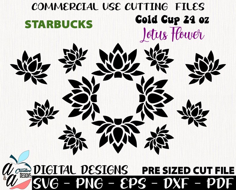 Download Clip Art Art Collectibles Flowers Svg Flower Cold Cup Lotus Starbucks Lotus Starbucks Full Wrap 24 Oz Lotus Svg Starbucks Svg Lotus Flowers Svg Starbucks 24 Oz