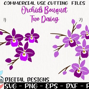 Orchid svg, Orchids Bouquet svg, beautiful Orchids svg, Mother is day svg, Queen svg, Flowers svg Design, Beautiful Girl svg, Orchid design