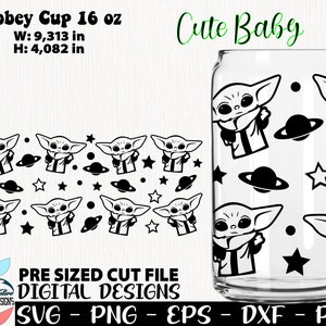 Baby 16 oz Libbey can, Baby libbey glass can, Baby svg, Magical world Libbey can, Little boy wrap 16 oz, full wrap can, can16 oz not hole