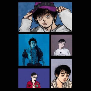 JOJI,joji,88Rrising stickers Waterproof, Sticker Pack. Smooth surface friendly.