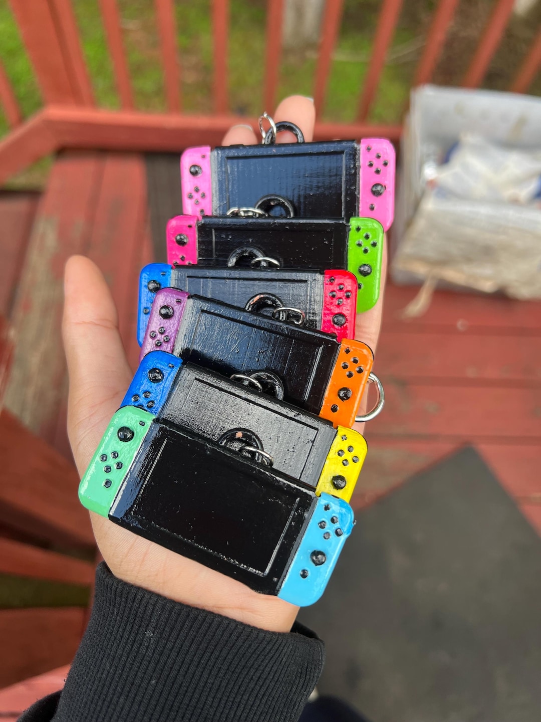 Nintendo Switch - charm Nintendo Switch Charms | 2 Inch Keychain | Cute | Joycon | Cartoon